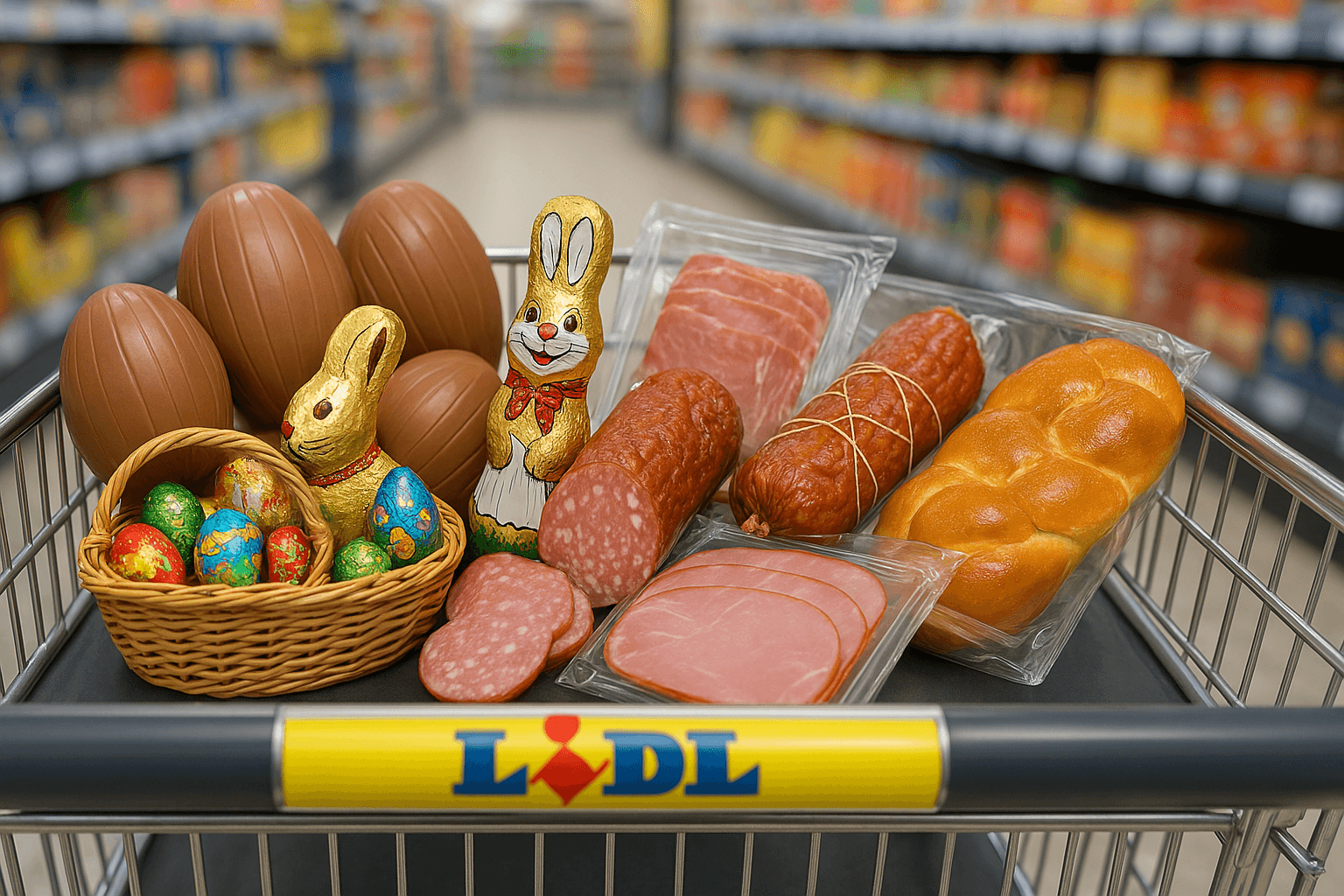 Velikonoční slevy v Lidlu a dalších supermarketech: Kde najdete nejlepší nabídky?