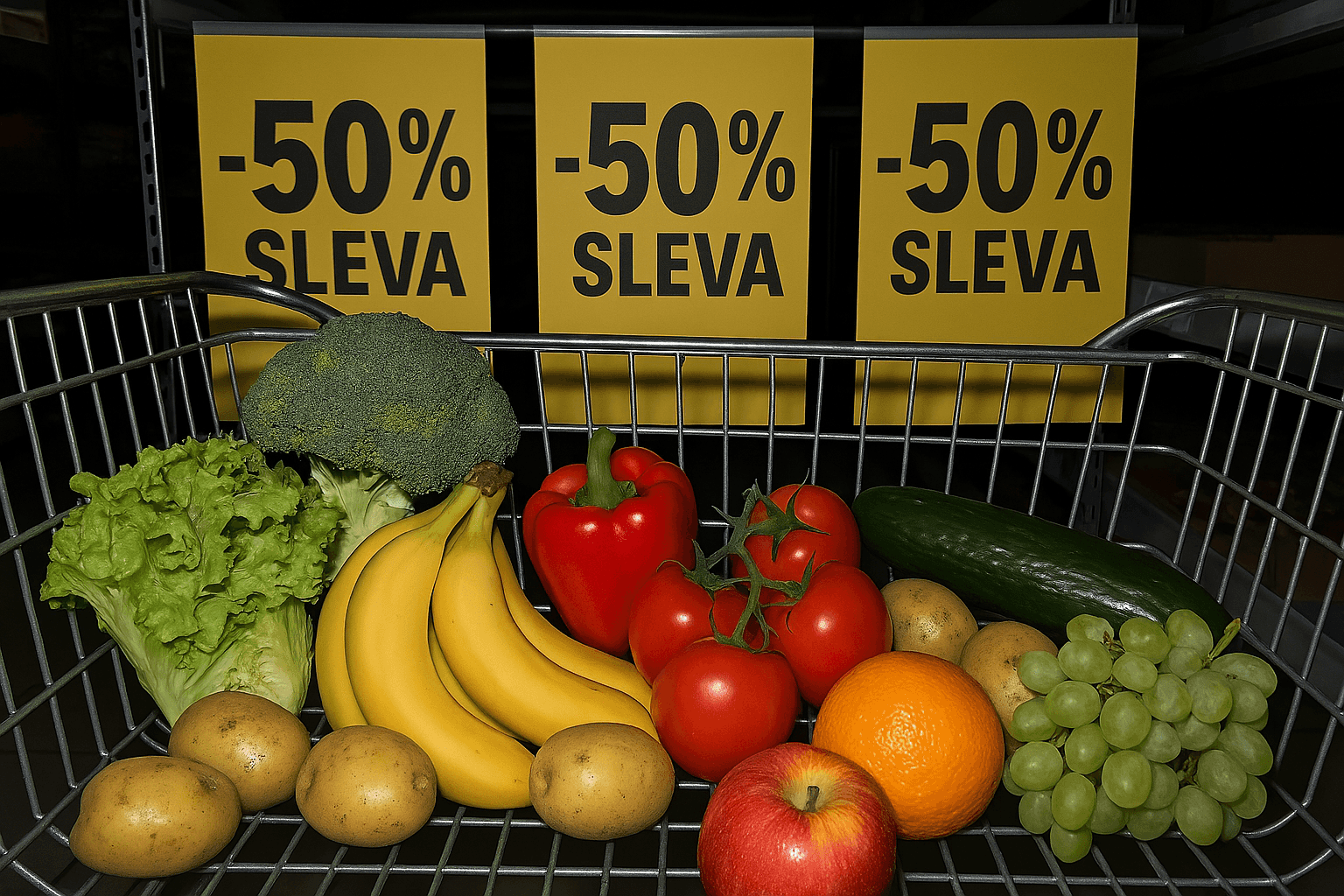 Víkendové slevy v řetězcích: Srovnání nabídek v Lidlu, Kauflandu a dalších