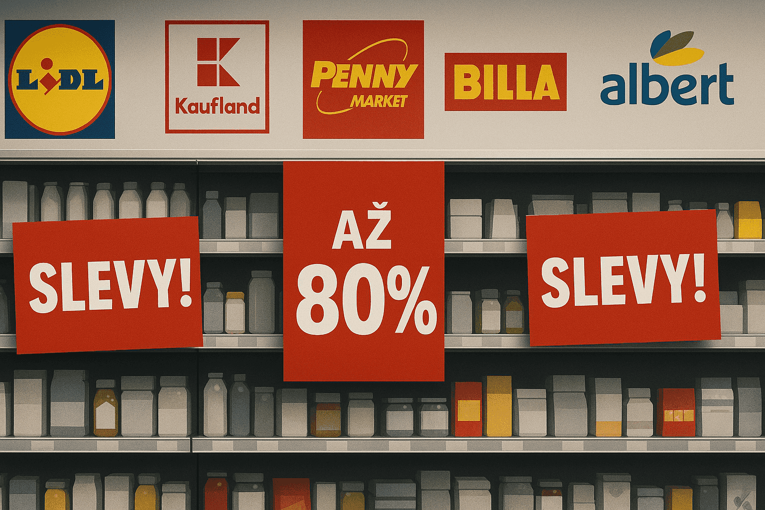 Mega slevy v obchodech: Které řetězce vám v dubnu ušetří nejvíc?