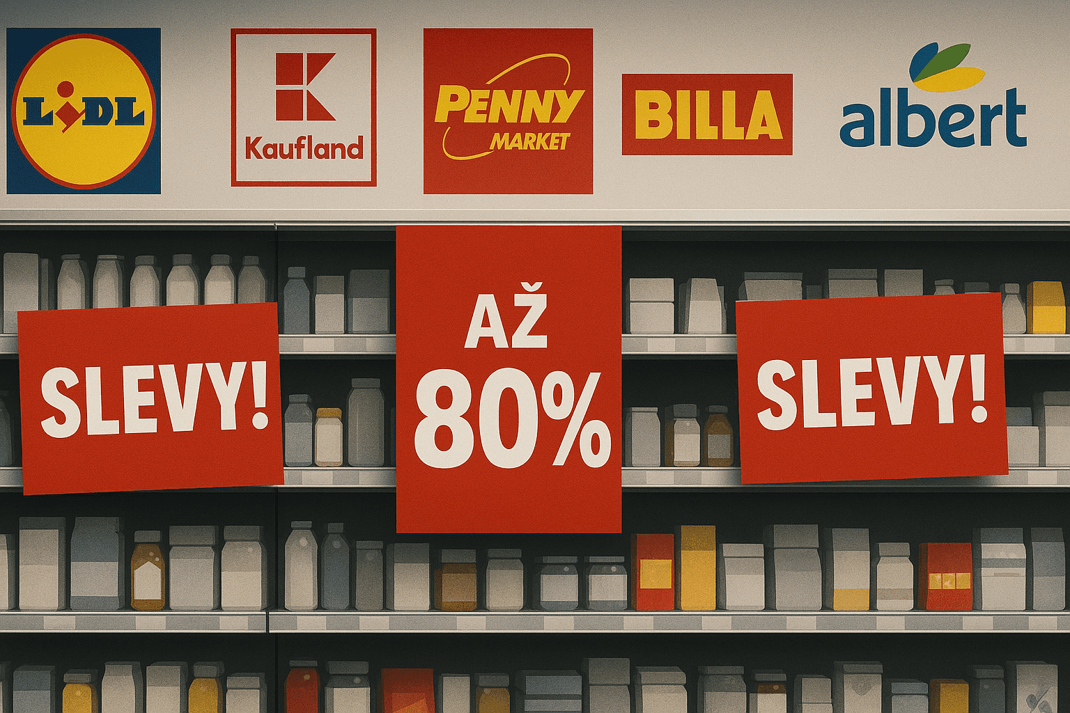 Mega slevy v obchodech: Které řetězce vám v dubnu ušetří nejvíc?